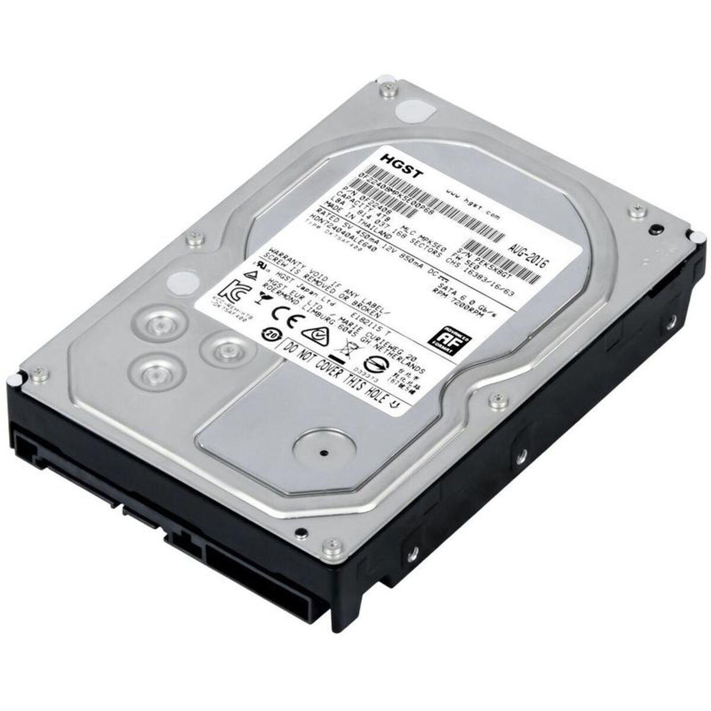 HGST HDN724040ALE640 4TB SATA 6.0Gb/s 3.5" Enterprise Internal Hard Drive (Used)
