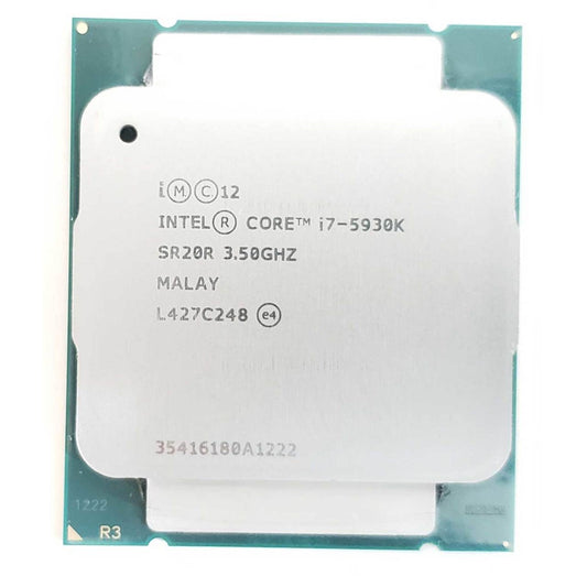 Intel Core i7-5930K SR20R 6-Core 3.5GHz 15MB Cache Socket LGA 2011 Processor (Used)