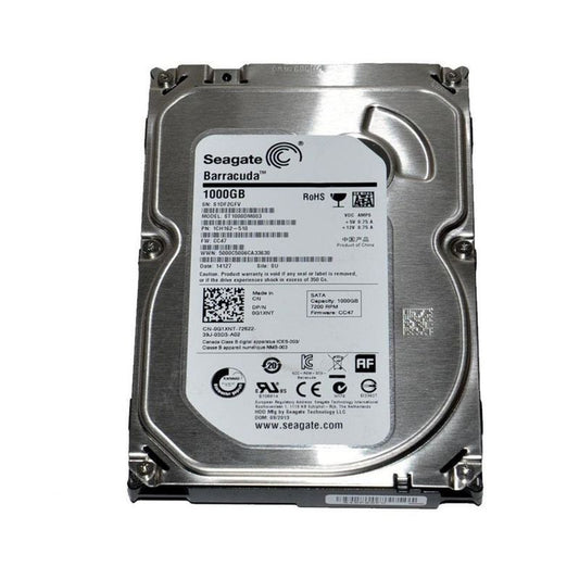 Seagate BarraCuda ST1000DM003 1TB 7200 RPM 256MB Cache SATA 6.0Gb/s 3.5" Desktop Internal Hard Drive (Used)