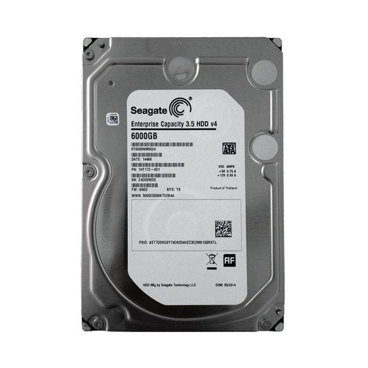 Seagate Enterprise Capacity ST6000NM0024 6TB 7200 RPM 128MB Cache SATA 6.0Gb/s 3.5" Enterprise Internal Hard Drive (Used)