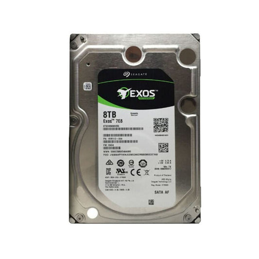 **88% HEALTH 8 BAD SECTORS** Seagate Exos 7E8 ST8000NM0055 8TB 7200 RPM 256MB Cache SATA 6.0Gb/s 3.5" Enterprise Internal Hard Drive (For Parts)