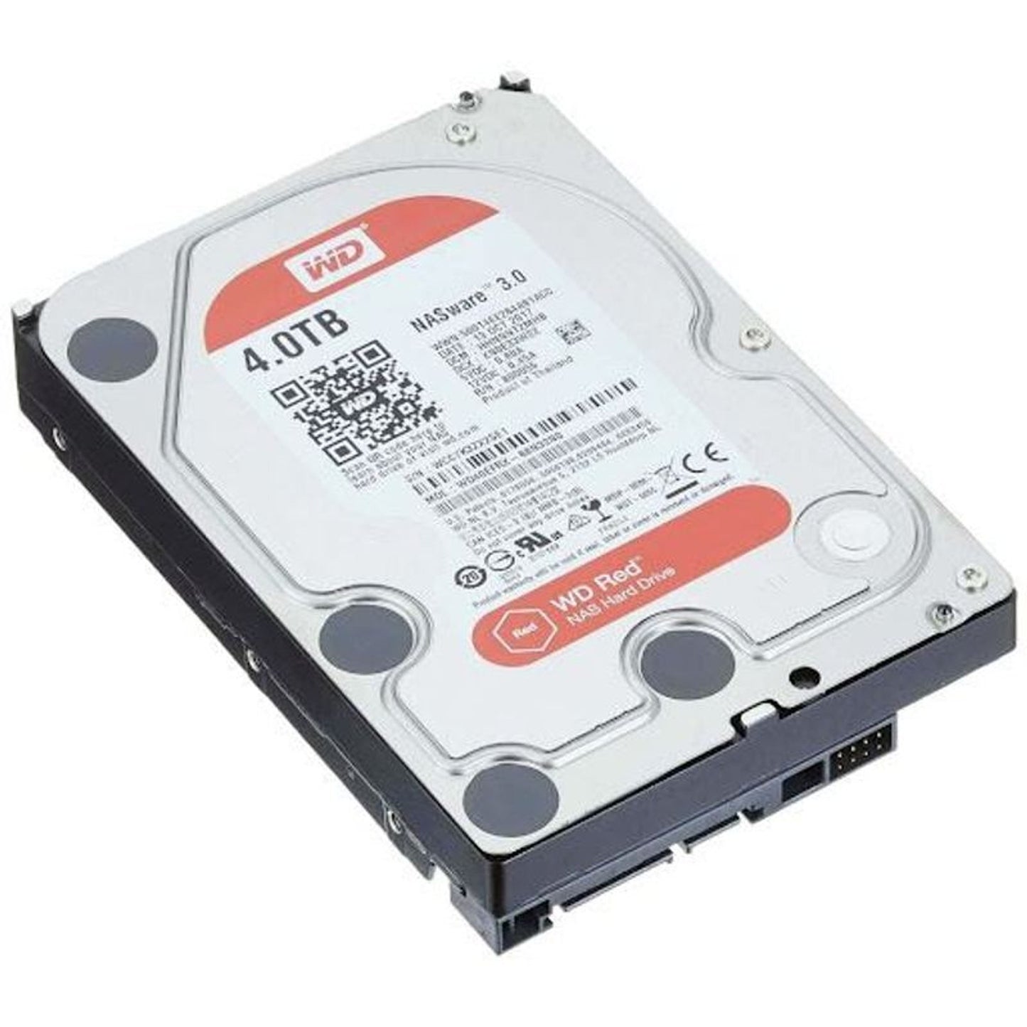 Western Digital Red Pro WD4003FFBX 4TB 7200 RPM 256MB Cache SATA 6.0Gb/s 3.5" NAS Internal Hard Drive (Used)